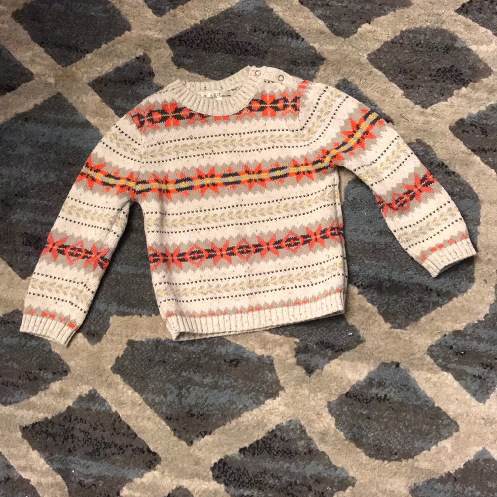 Boys knit sweater